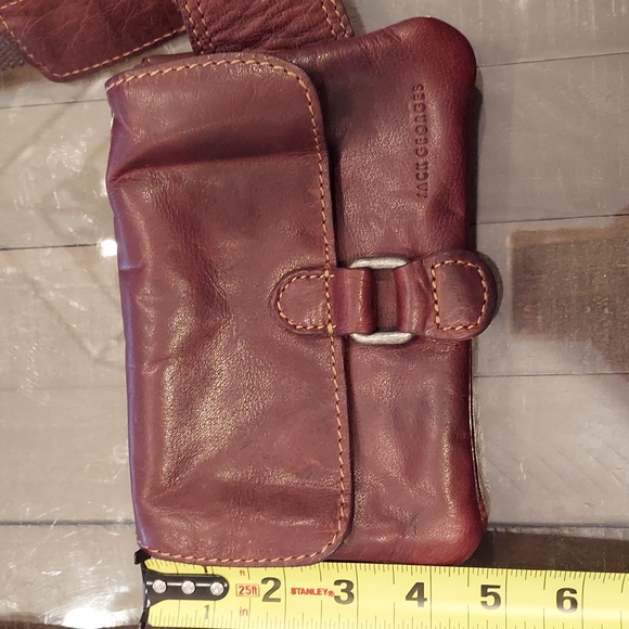 Jack Georges Leather Waist Pouch - Picture 13 of 13